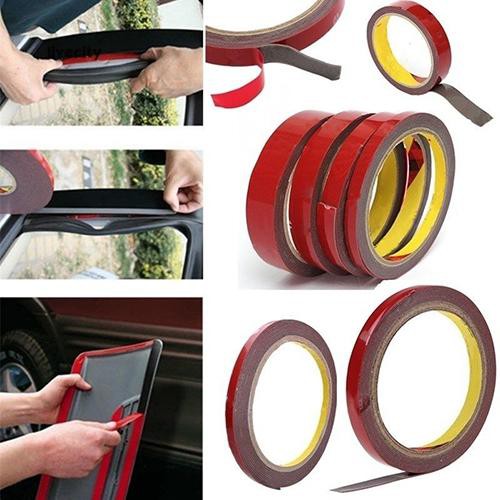 Bộ 2 cuộn băng keo hai mặt dán xe hơi tiện lợi