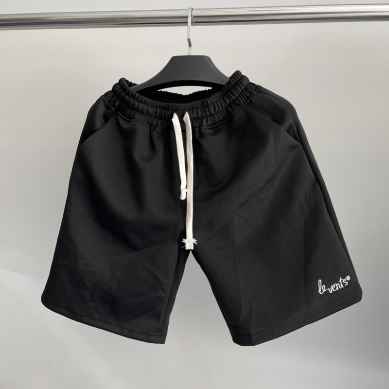 Quần short nam nữ local brand essential shortpants , quần đùi levents lưng thun unisex cao cấp unisex - Gin Store