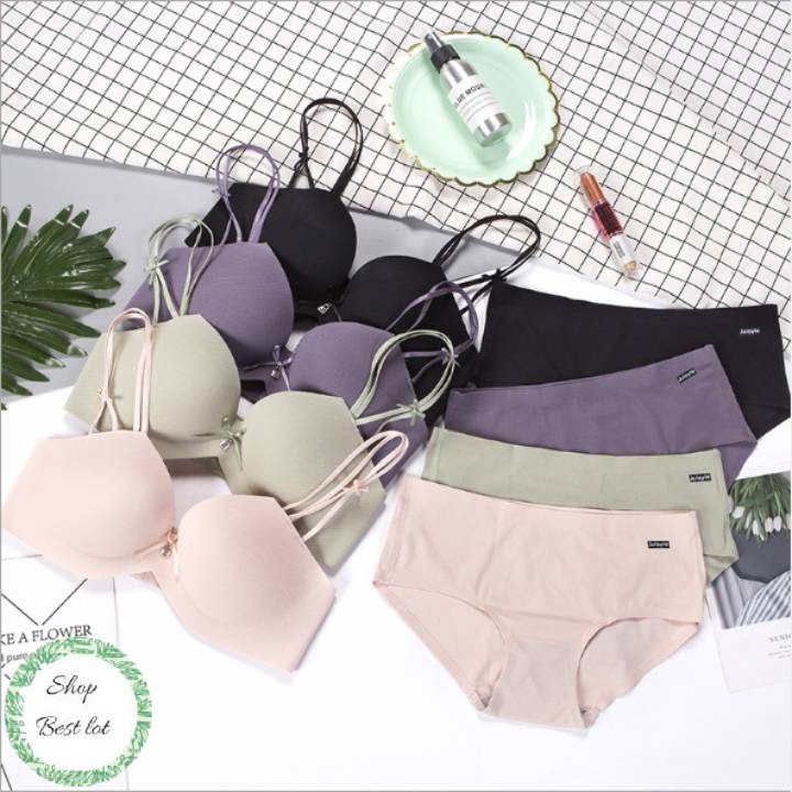 Bộ Đồ Lót Su Thiết Kế Mới Lạ Nâng Ngực Đệm Cực Êm | BigBuy360 - bigbuy360.vn