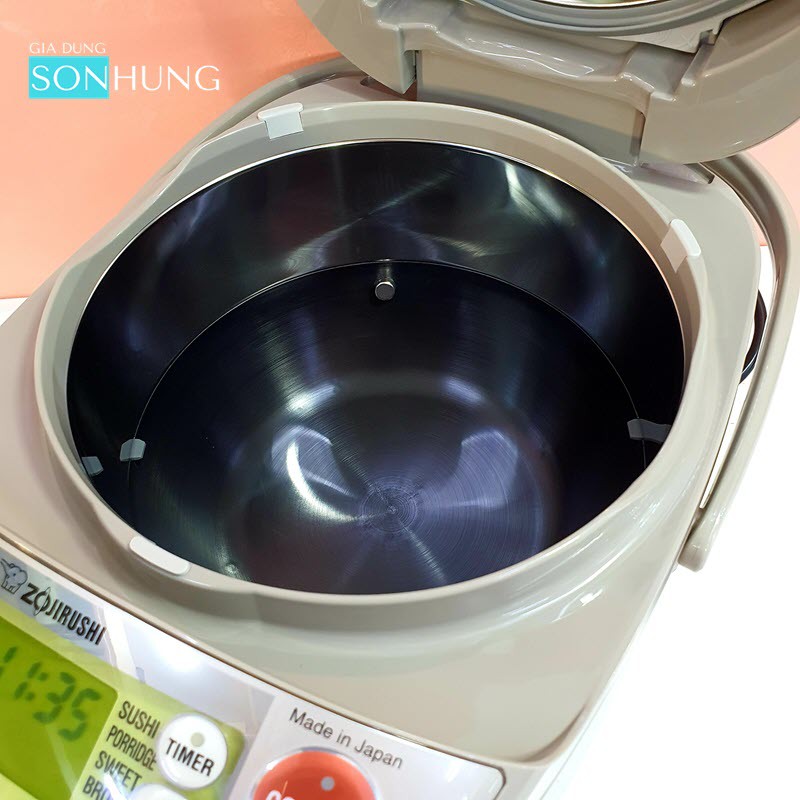 NỒI CƠM ĐIỆN ZOJIRUSHI HBQ18-XA DUNG TÍCH 1.8 LÍT  sản xuất tại Nhật Bản