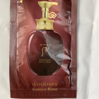 [ giá siêu rẻ] 50 gói xã whoo Spa Essence Rinse