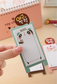 Giấy nhớ note cute có chân dựng