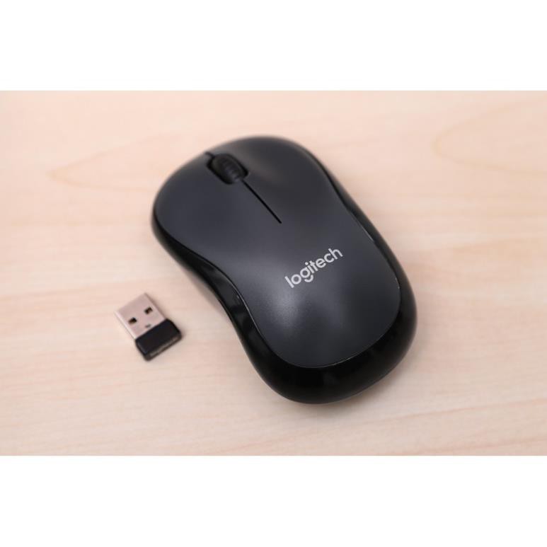 Chuột ko dây LOGITECH M220 Silent (New, nhấp chuột ko có tiếng ồn) chuyên dùng văn phòng siêu bền bảo hành 6 tháng.CLM2