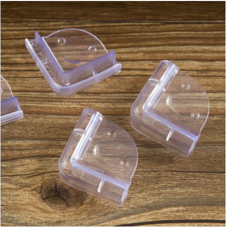 Miếng Bịt Góc Bàn, Bọc Cạnh Bàn Silicon Hình Vuông Tránh Va Đập - An Toàn Cho Bé Và Người Già