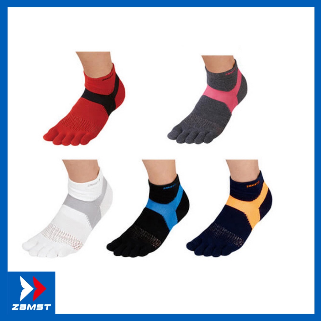 Vớ đa năng hỗ trợ nâng vòm và kiểm soát gót chân ZAMST chính hãng  AS-1 (Socks) 5 finger type