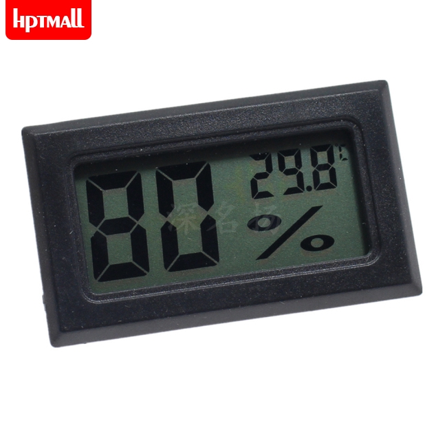 Máy đo độ ẩm không khí và nhiệt độ màn hình LCD mini tiện lợi