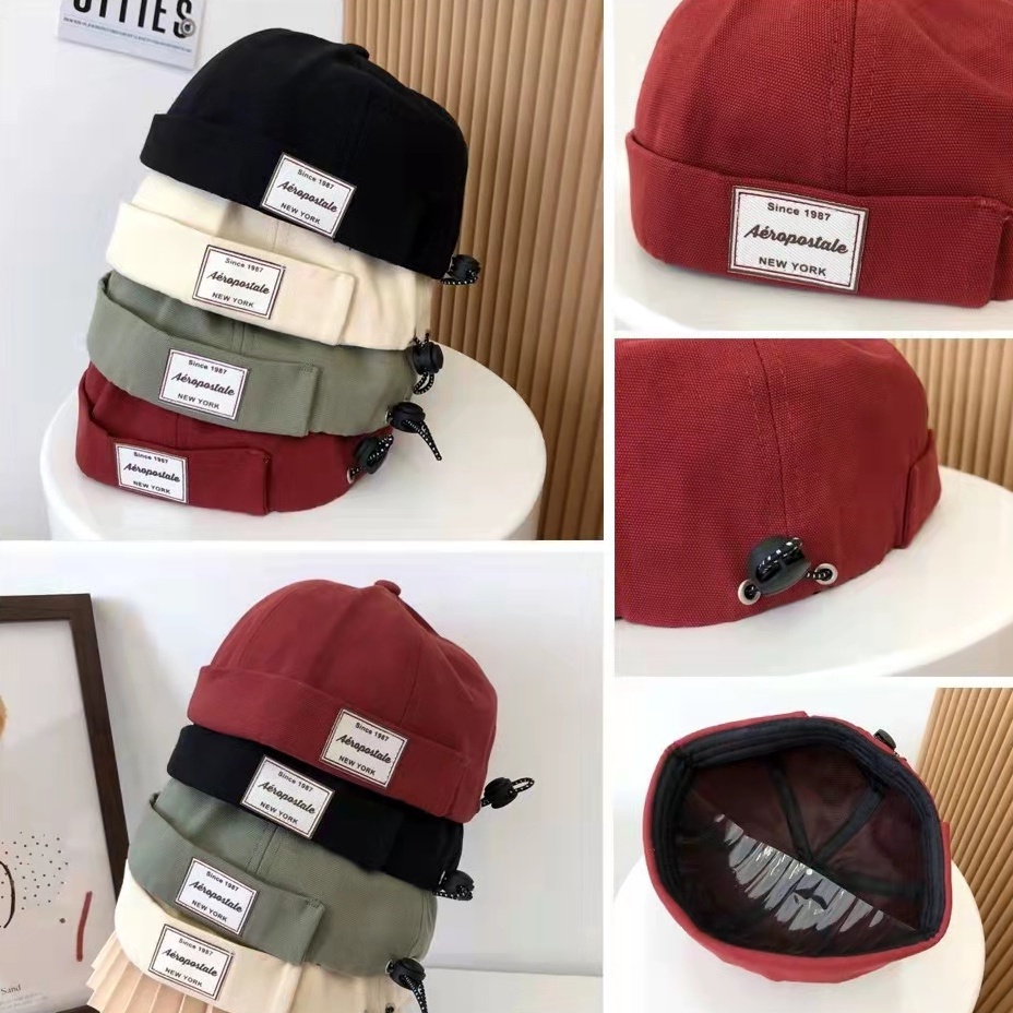 Mũ Beanie Thời Trang Kiểu Mới Của York Có Dây Rút Co Giãn Dễ Phối Đồ Từ 1987