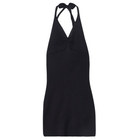 QKOOLE  Đầm Dệt Kim Dáng Ôm Gợi Cảm Thời Trang Hàn Quốc Cho Nữ