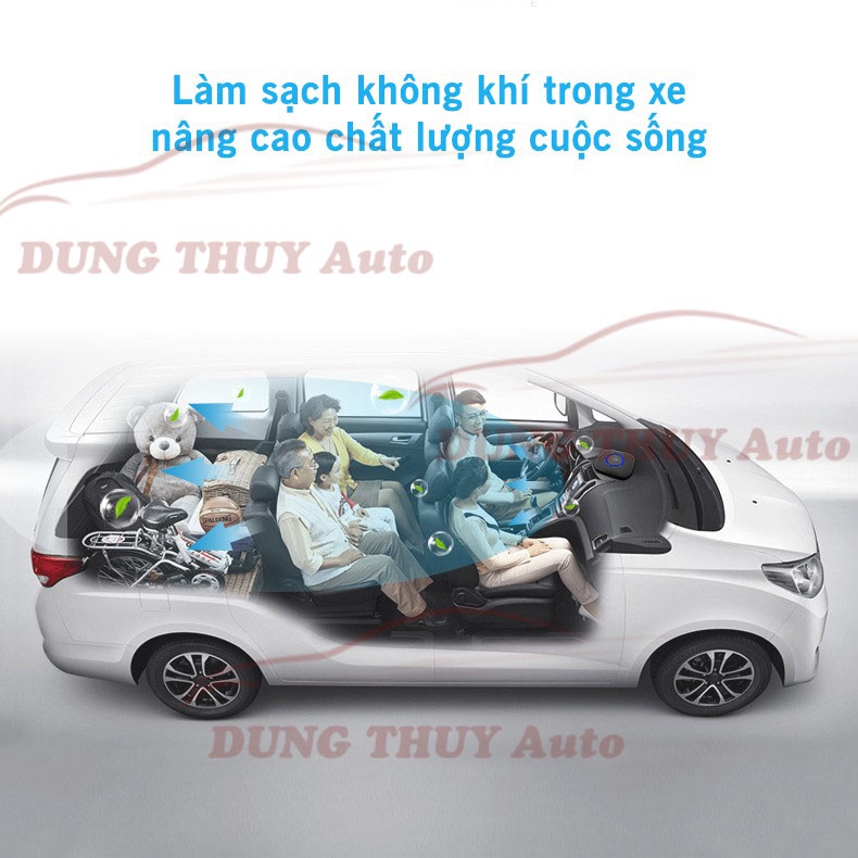 Máy Lọc Không Khí Ô Tô, Xe Hơi - Khử Mùi Nhanh, Nhỏ Gọn, Hiệu Quả, An Toàn, Tiện Lợi. Bảo Hành Uy Tín