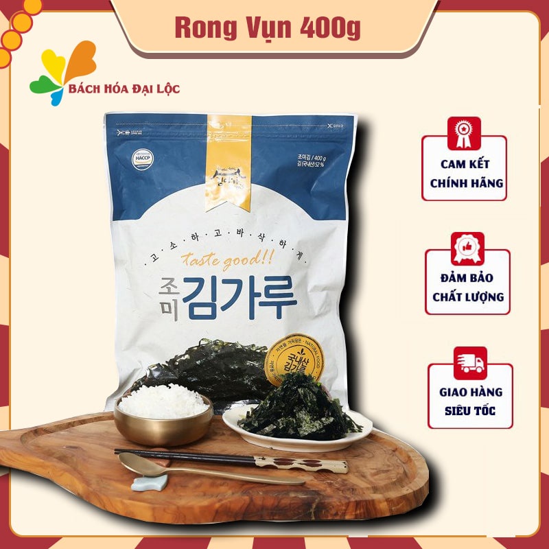 Rong Biển Vụn Trộn Cơm Hàn Quốc K-Wook 400G