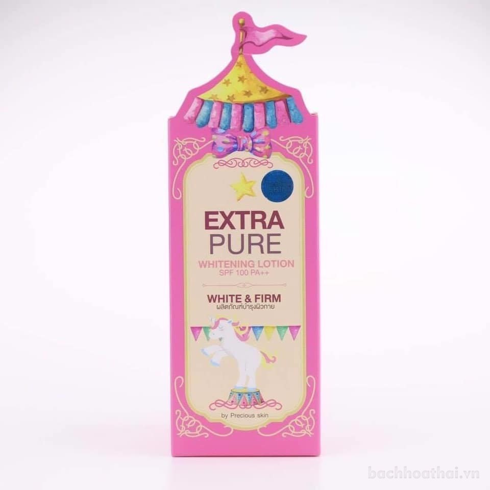 Sữa dưỡng thể trắŉg da Extra Pure White Lotion SPF 100 PA++