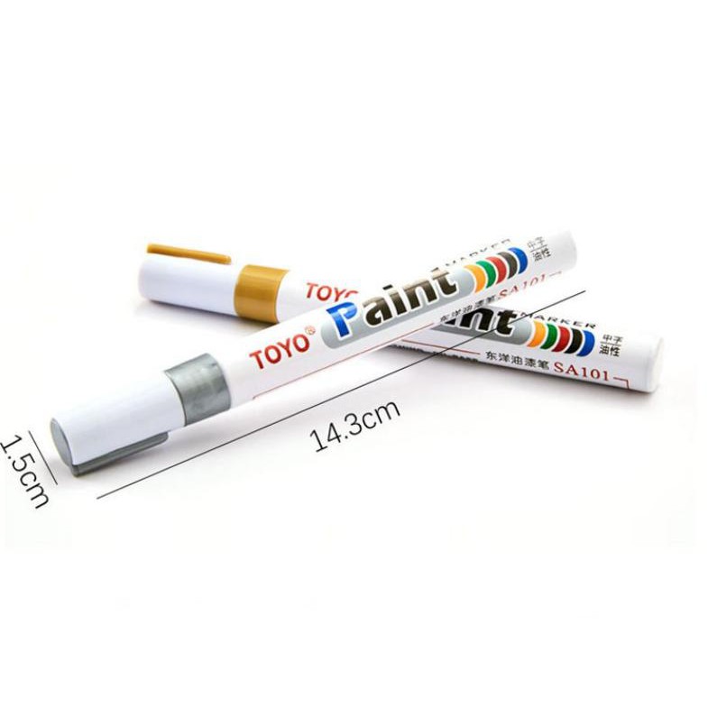 Bút sơn TOYO Paint Marker SA101 - Mẫu mới (Giao màu ngẫu nhiên) [ BÚT LÔNG]