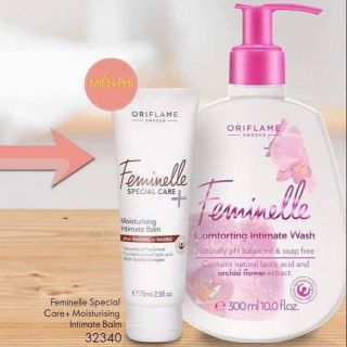 Combo bột dâu Dung dịch vệ sinh màu hồng dành cho nữ