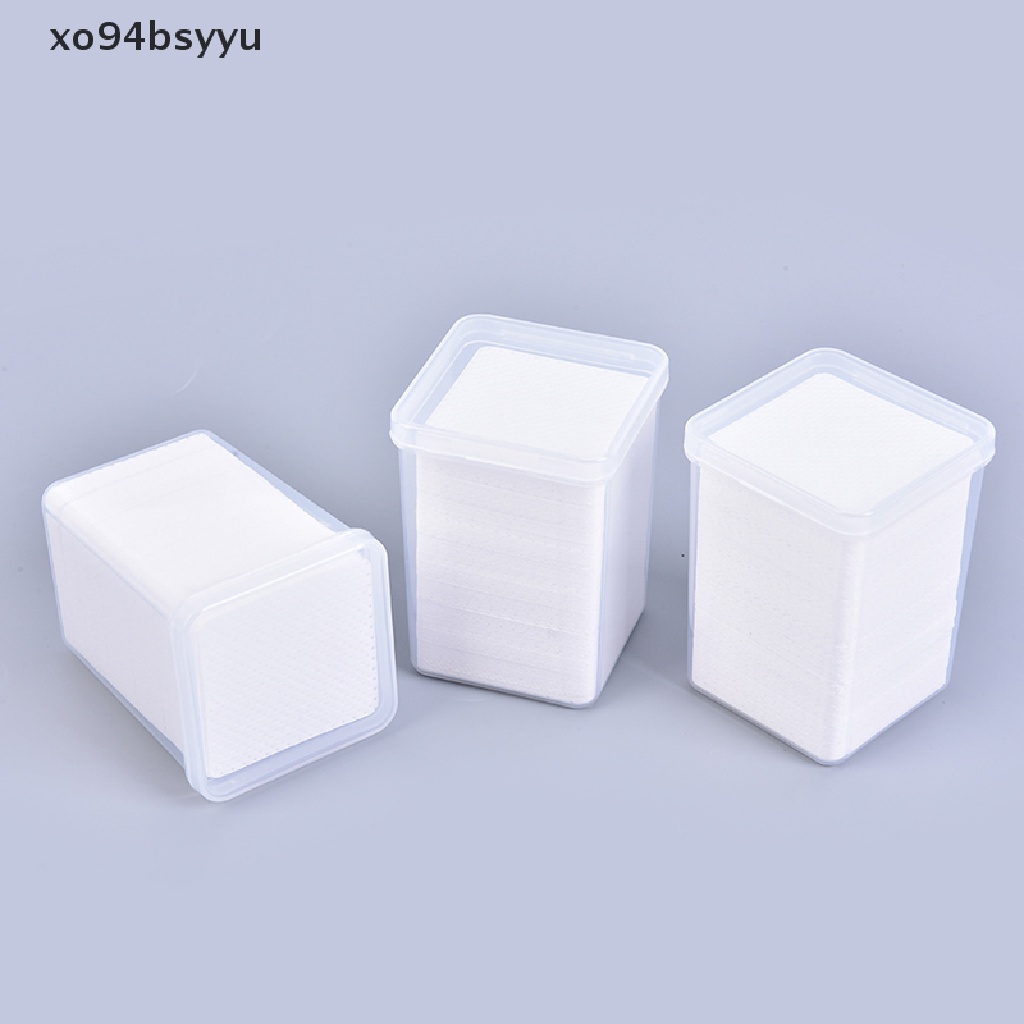 [Hàng mới về] Hộp 200 bông tẩy sơn móng chuyên dụng tiện lợi