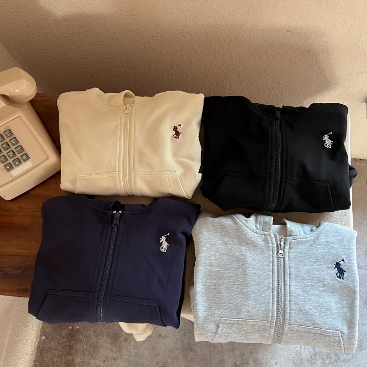 Áo Khoác Cardigan Tay Dài Có Khóa Kéo Thêu Họa Tiết Thời Trang Xuân Thu Mới Dành Cho Trẻ Em