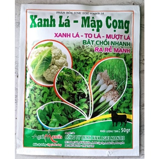 Xanh Lá - Mập Cọng (gói 50gr)