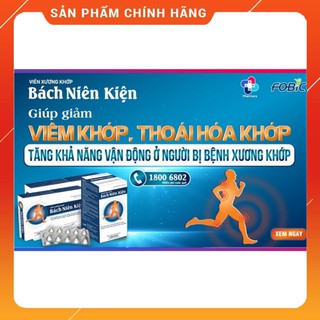 Viên xương khớp Bách Niên Kiện