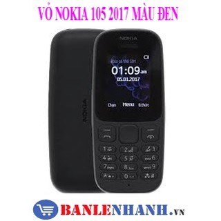 VỎ NOKIA 105 2017 MÀU ĐEN