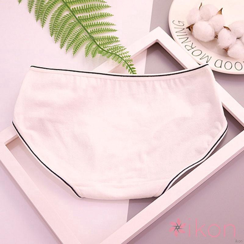 Quần lót cotton màu trơn thời trang nữ tính