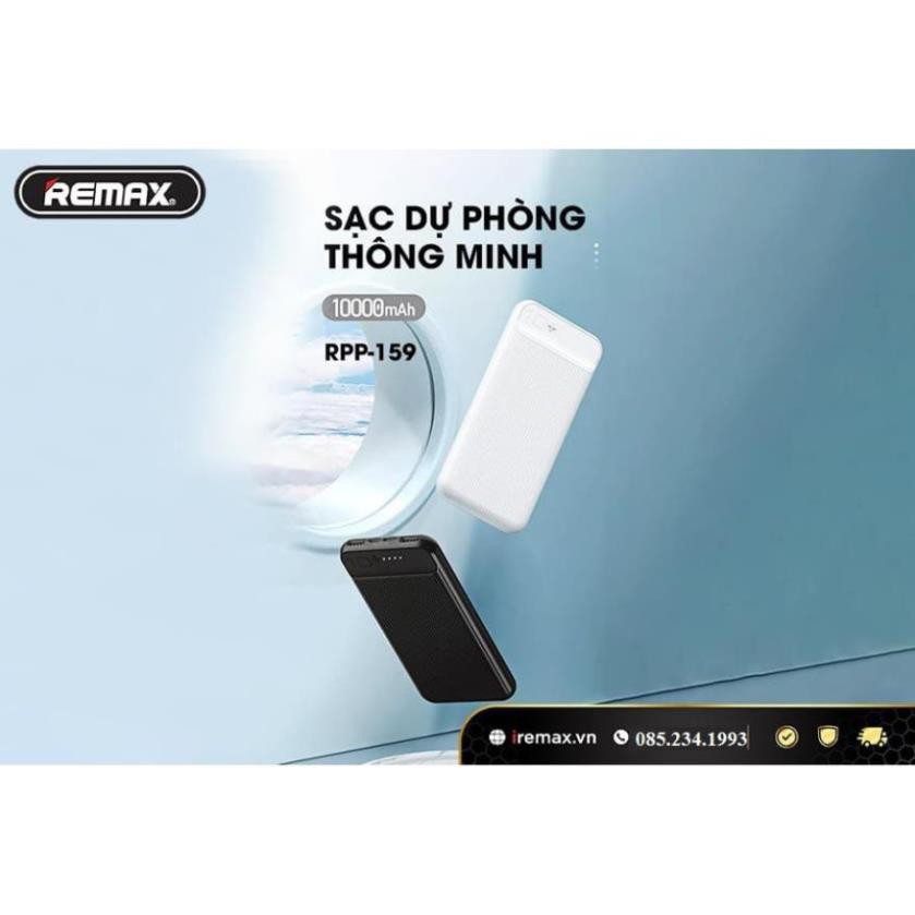 Sạc Dự Phòng Thông Minh 10000mAh Remax RPP-159