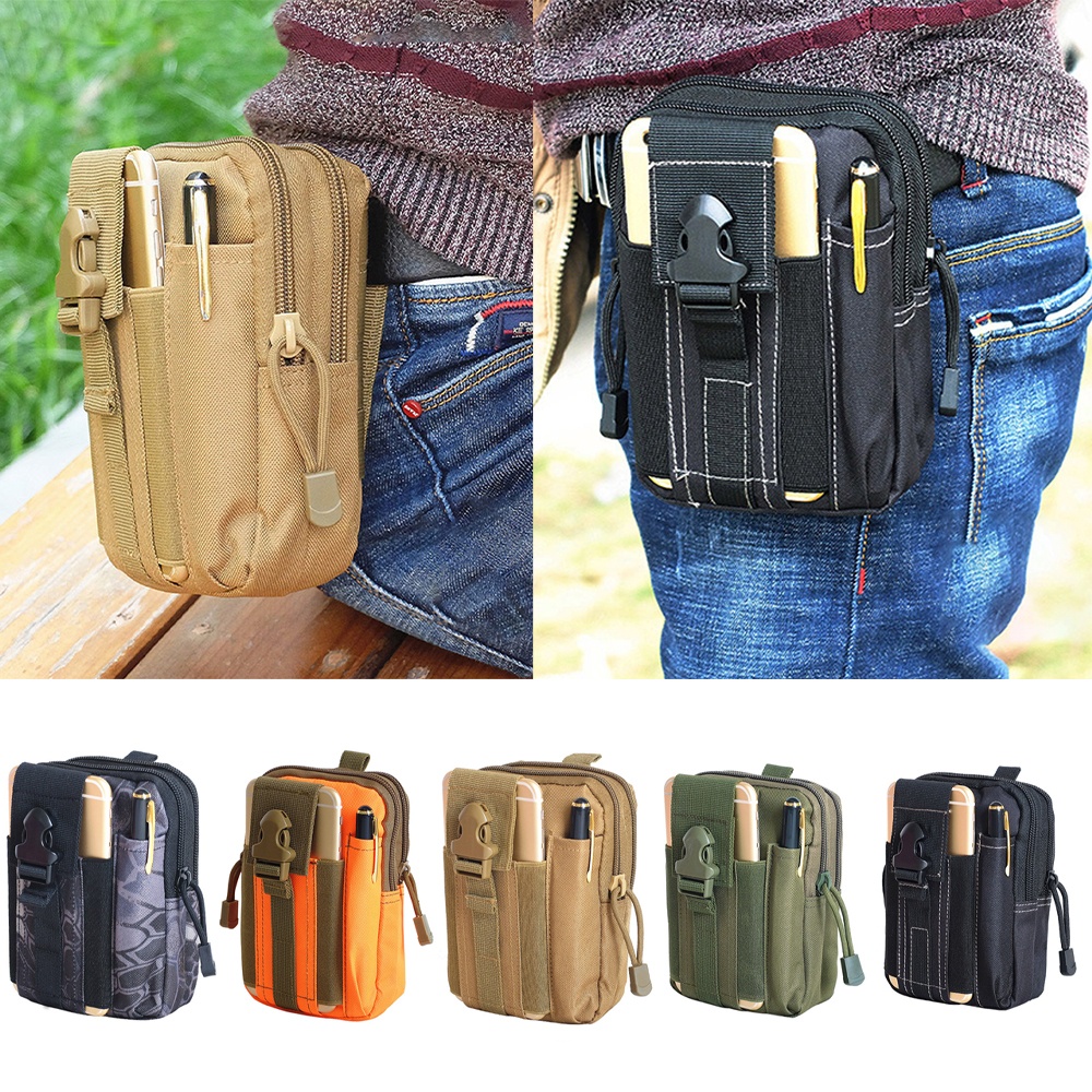 Mobile Túi Đựng Điện Thoại Đa Năng Đeo Hông Kiểu Quân Đội Cá Tính