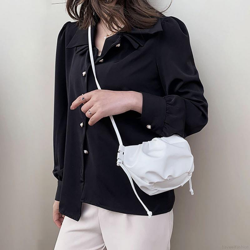 [Baywellfashion]Túi đeo chéo mềm mại phong cách Hàn Quốc đơn giản hợp thời trang | BigBuy360 - bigbuy360.vn