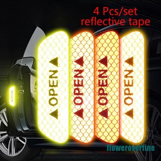 Set 4 miếng dán phản quang cho cửa xe ô tô