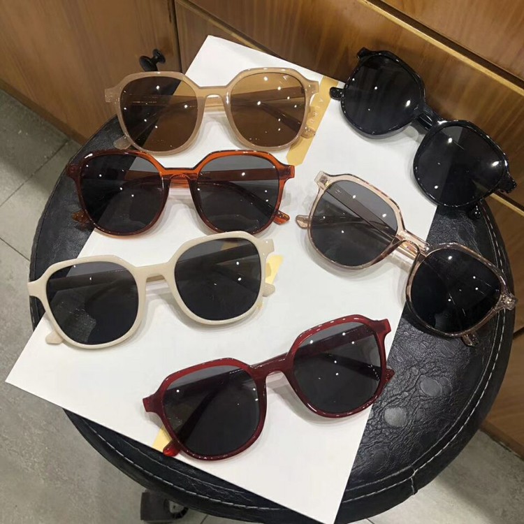 Ready Stock Fashion UV Protection Round Sunglasses Cute Personality  Sunglasses Women UV400