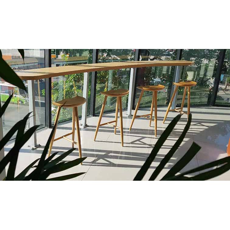 GHẾ QUẦY BAR GỖ SỒI NGA [BH 12 tháng] 1 đổi 1 trong 3 ngày [4 chân] | BigBuy360 - bigbuy360.vn
