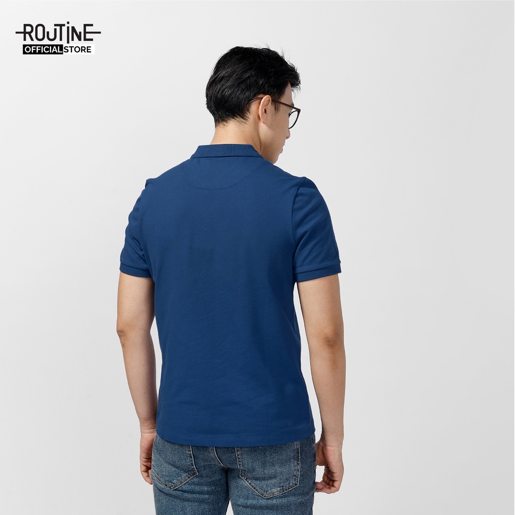 [Mã LTNP50 giảm 50000 đơn 150000] Áo Polo nam basic, thêu FITTED form - Routine 10F20POL027 | BigBuy360 - bigbuy360.vn