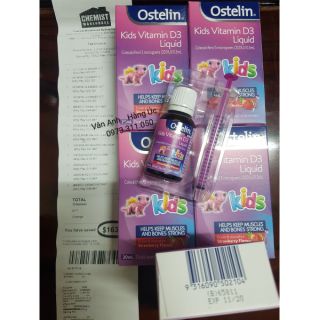 Vitamin D3 dạng nước cho trẻ