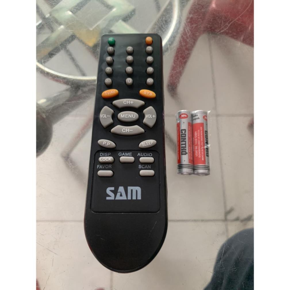 Remote Tivi - Điều khiển TV SAM NHỎ SAM VUÔNG