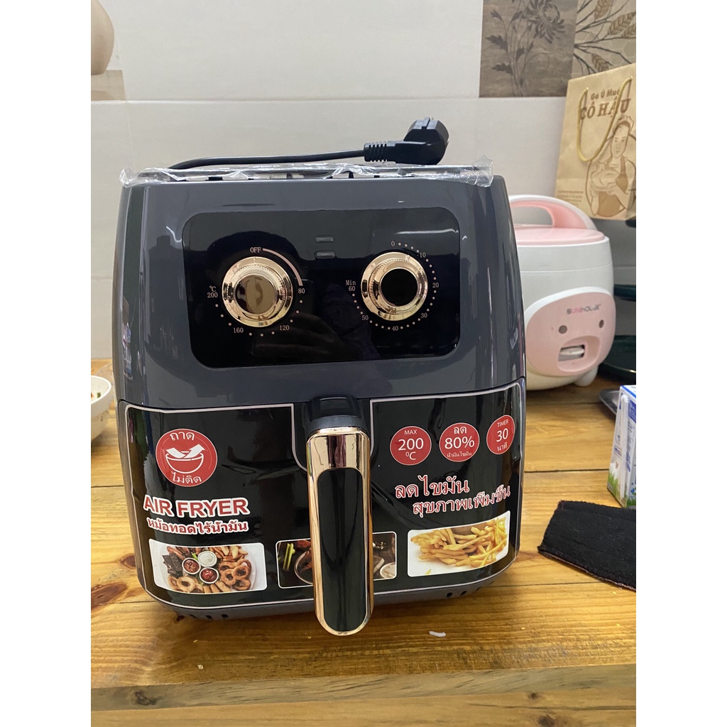 💥Nồi Chiên Không Dầu Sharp 10,2L KS 21722, Công nghệ ThaiLand, Bảo Hành 12 Tháng