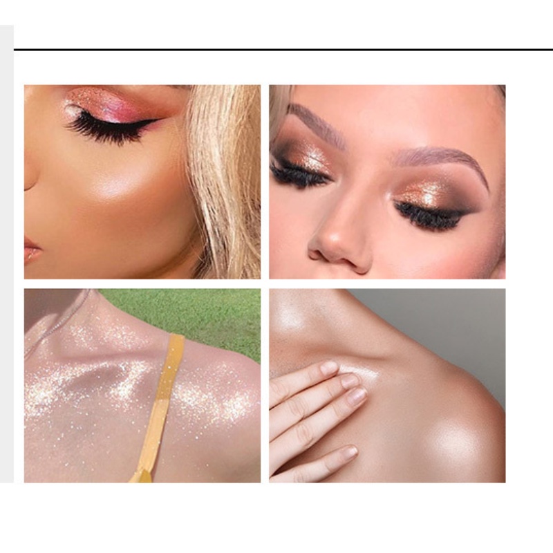 [Hàng mới về] Phấn bắt sáng Langmanni đơn sắc cải thiện tăng độ bóng cho da