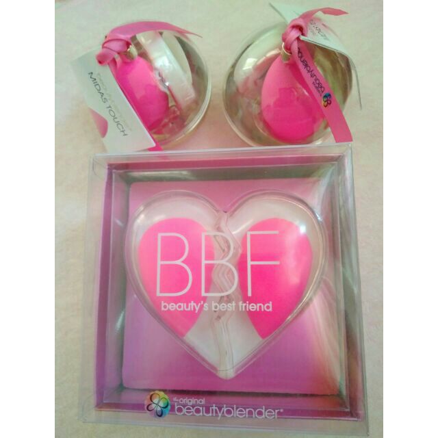 Set mút Beauty Blender BBF và Midas touch