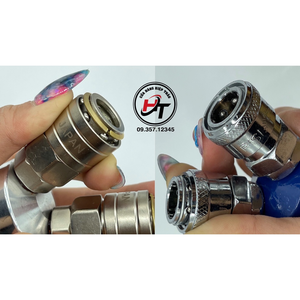 Đầu nối nhanh dây hơi chia 2 chia 3 - Đầu nối hơi máy nén khí NDC2C3