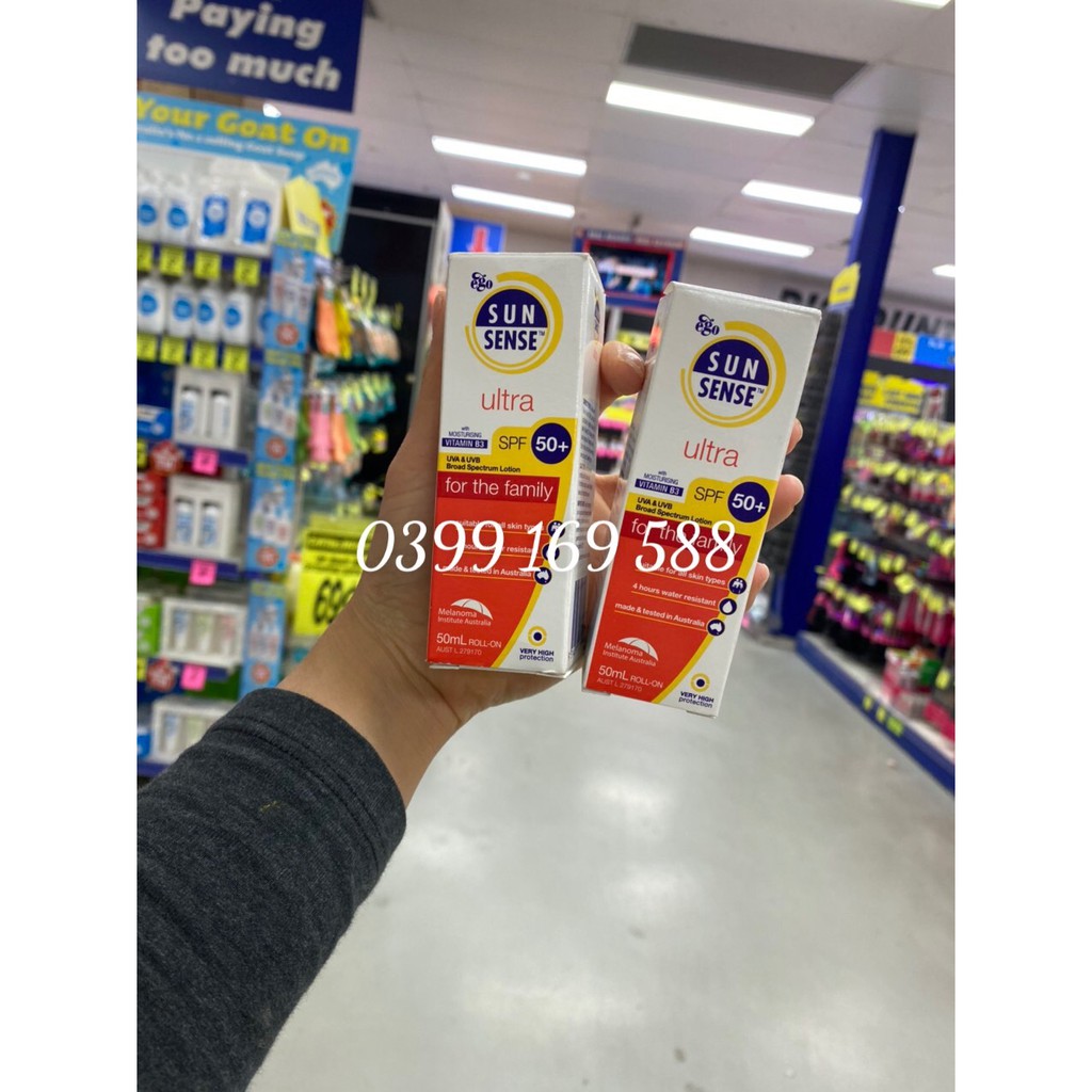 Kem chống nắng Ego Sunsense SPF 50+ Ultra