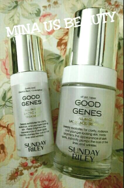 Serum Good Genes Sunday Riley chứa Lactic tẩy da chết, dưỡng ẩm