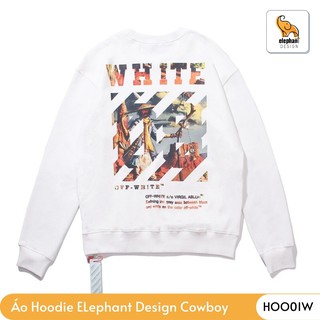 Áo Hoodie Không Mũ PALM ANGELS COWBOY | Hàng Cáo Cấp Chất Liệu Nỉ Giày, Dáng Unisex Cá Tính Phù Hợp Cho Cả Nam Và Nữ