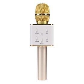 [Mã ELHACE giảm 4% đơn 300K] Micro Karaoke Bluetooth Q7 giá rẻ, micro không dây hát karaoke kèm loa bluetooth
