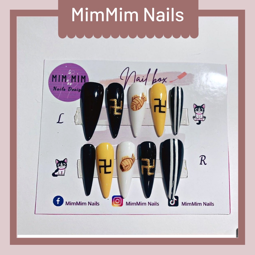 Nail box móng úp thiết kế anime Tokyo Revengers