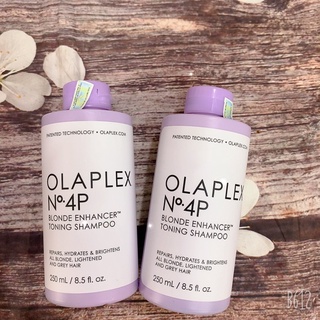 Dầu Gội Tím Khử Vàng Olaplex Blonde Enhancer Toning Shampoo No.4P Chính Hãng 250ml