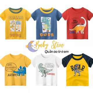 Áo thun cộc tay 27kids cho bé in hình dễ thương - xuất Âu Mỹ