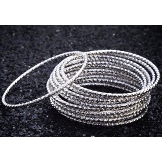  Bộ 7 chiếc vòng ximen bằng inox bao không đen 