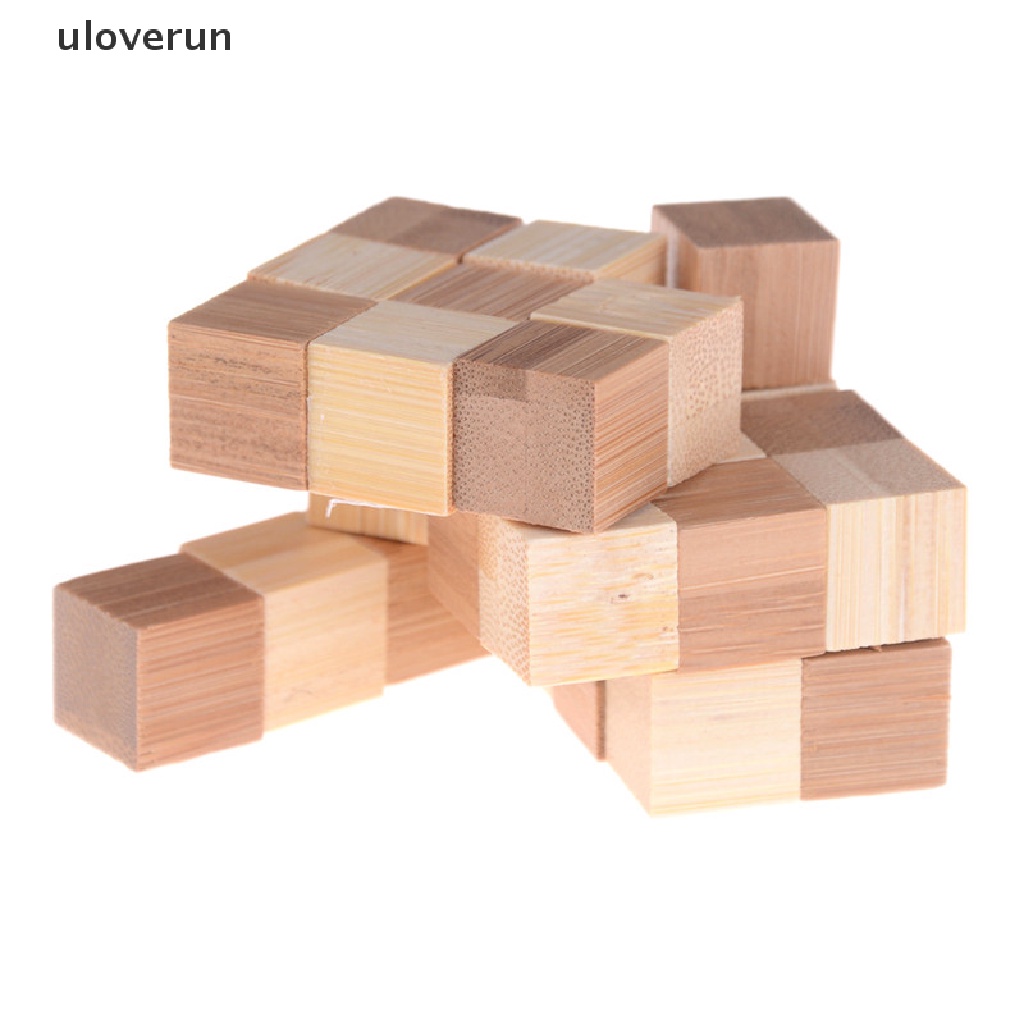 Khối Gỗ 3D Thử IQ Rèn Luyện Trí Não Thời Trang