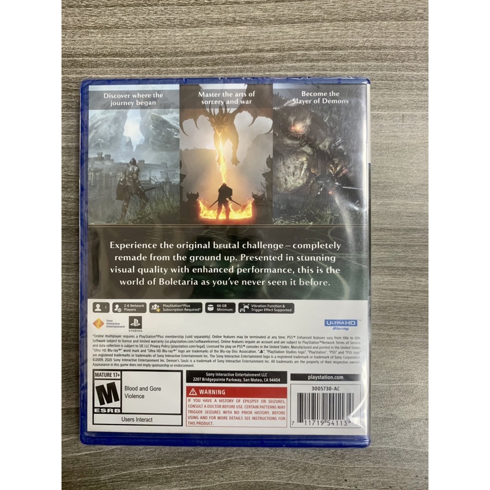Đĩa game PS5 -DEMON'S SOULS CHO PS5