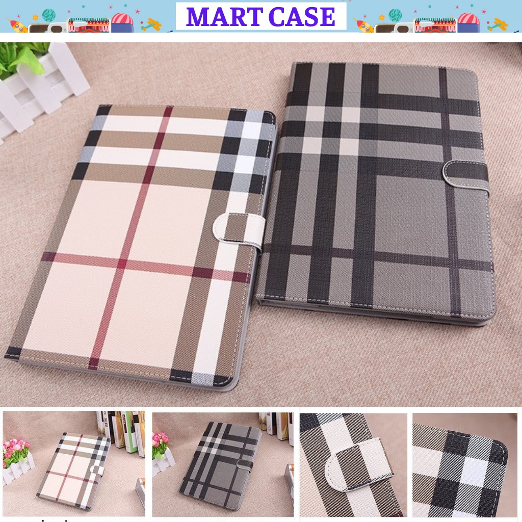 Bao da ipad Vân kẻ chất đẹp ốp ipad Pro 9.7/10.5/Air 3/10.2 gen 7/8/Air 1/Air 2...MART CASE