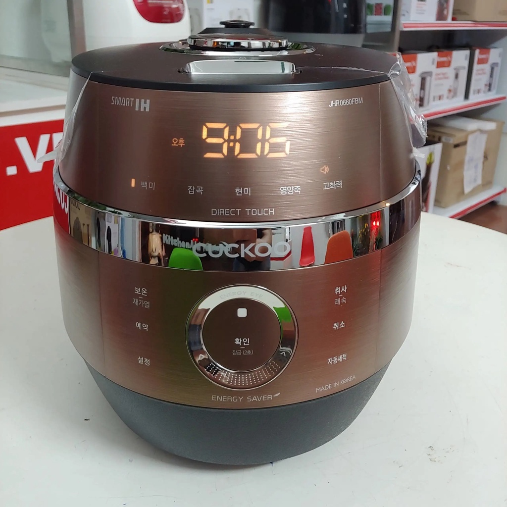 Nồi cơm điện Cao tần Cuckoo CRP-JHR0660FBM 1.08L BẢO HÀNH 24 THÁNG