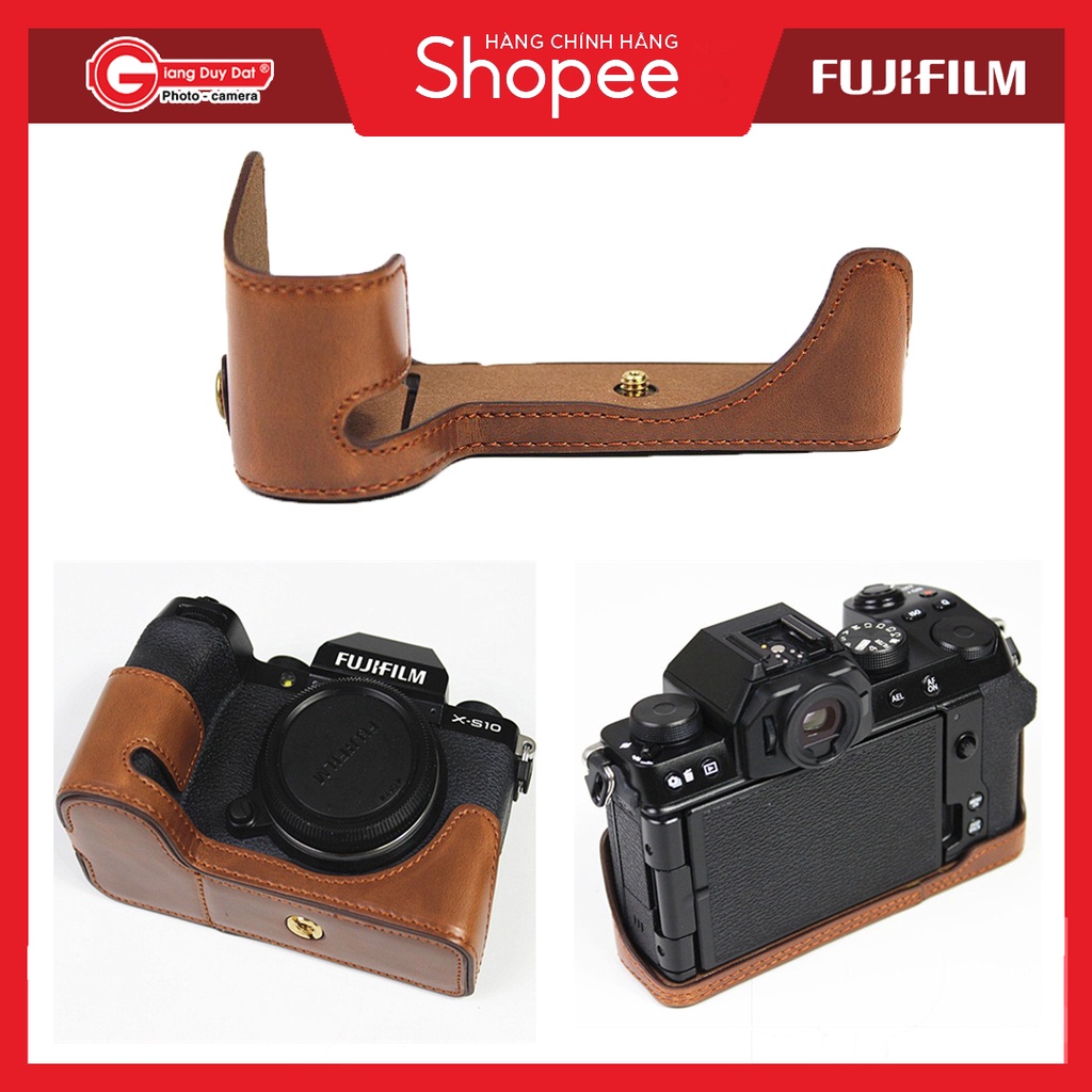 Bao Da Halfcase Dành Cho Máy Ảnh Fujifilm X-S10 l Halfcase FUJIFILM X-S10 l Máy ảnh X-S10