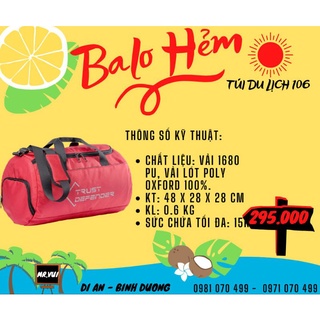 TÚI DU LỊCH - THỂ THAO - GYM